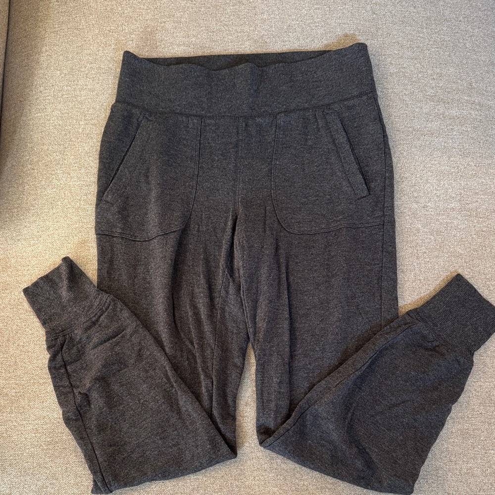 Athleta Dark Gray Track Pants
